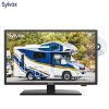 SYLVOX 24 inch RV TV;  12 Volt TV DC Powered 1080P FHD Television Built in ATSC Tuner;  FM Radio;  DVD;  with HDMI/USB/VGA Input;  TV for Motorhome;