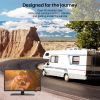 SYLVOX 24 inch RV TV;  12 Volt TV DC Powered 1080P FHD Television Built in ATSC Tuner;  FM Radio;  DVD;  with HDMI/USB/VGA Input;  TV for Motorhome;