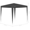 Professional Party Tent 8.2'x8.2' Anthracite 0.3 oz/ft¬≤