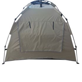 Camping dome tent is suitable for 2/3/4/5 people, waterproof, spacious, portable backpack tent, suitable for outdoor camping/hiking (Color: as Pic)