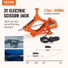 VEVOR Electric Car Jack Floor Jack 3 Ton Electric Scissor Jack Car Repair Tool